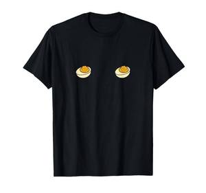 lot 16343 image: Im Just Here for The Deviled Eggs Funny Couple Matching T-Shirt M