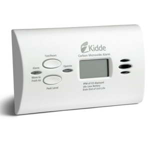 lot 16356 image: Kidde Battery Powered CO Alarm with Digital Display  1 pack