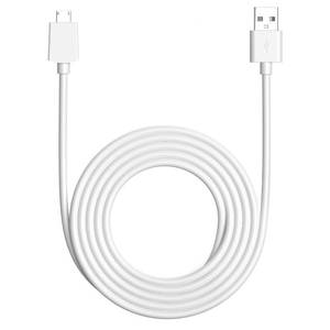 lot 6026 image: TUSITA 10 ft USB-A to Micro USB Power Cable Compatible Ring Indoor Cam (2nd Gen) Camera - White