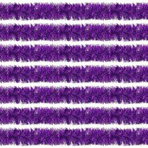 lot 6029 image: 100 Feet Purple Tinsel Garland Christmas Foil Tinsel Garland Decoration Metallic Banner Wall Hanging Tinsel Streamers Garland for Christmas Tree Birthday Party Decorations (3.54 x 100, Purple)