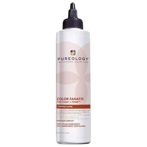 lot 6097 image: Pureology Color Fanatic Top Coat  Tone Copper High-Gloss Hair Toner  Hair Gloss for Color-Treated Hair  Glaze For Auburn & Red Hair  6.7 Fl Oz