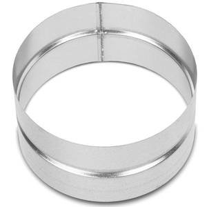 lot 6133 image: A6 Inch Galvanized Metal Vent Duct Connector - Round Extension for Ventilation - 6 Inch Metal Dryer Vent Coupler and Hose Coupling - Durable Dryer Pipe Connection - Female Fit