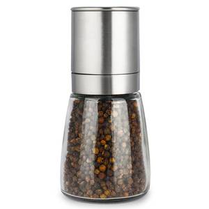 lot 2192 image: Gulex� Pepper Grinder Pepper Mill, Salt Grinder Refillable,(Single Package) Adjustable Coarseness Black Pepper Grinder, Stainless Steel Sea Salt Shaker with Ceramic Rotor (1 pack) (1 Pack Model 2)