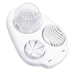 lot 2211 image: 3-in-1 Egg Slicer for Hard Boiled Eggs, Egg Cutter& Egg Chopper Stainless Steel Wire, Three Modes for Slice, Wedge, and Dice Eggs, Strawberries,Kitchen Gadgets for Salads Sandwiches Garnishes