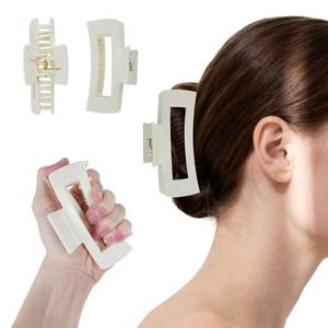 lot 2244 image: 2Pack Hair Claw Clips,Cloud Clip for Women - Squishy Pinchable Hair Clamps, Comfortable,Flexible & Unsnappable Cloud Hair Clip, Soft -Like Grip, Strong Anti-Slip Hold for ThickThinLong Hair