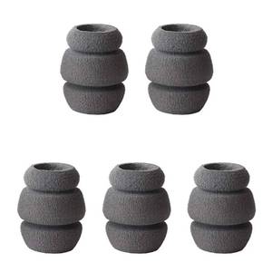 lot 2257 image: 5 Pieces Tattoo Grip Wrap Foam Tattoo Grip Cover Tattoo Pen Cover Tattoo Machine Grip Handle Holder Cover Tattoo Tubes Grips Cover Tattoo Supplies(Grey, 41 mm)