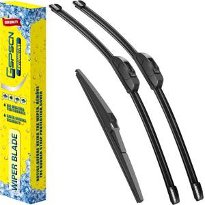 lot 2270 image: GSPSCN 3 Wipers Replacement for Pontiac Vibe 2008-2003 Toyota Matrix 2008-2003��Original Equipment Windshield Wiper Blades 211811 (set of 3) J hook