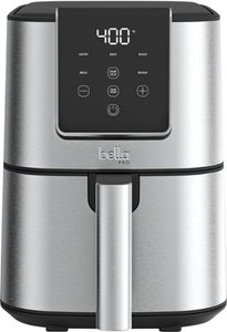 lot 5281 image: bella PRO - 4-qt. Touchscreen Slim Air Fryer - Stainless Steel