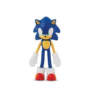 lot 6297 image: Bend-Ems Sonic The Hedgehog Bendable Action Figure Poseable PVC Toy for Fans & Collectors