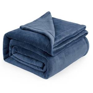 lot 7592 image: Bedsure GentleSoft Fleece Bed Blankets Full Size Mineral Blue - Soft Lightweight Plush Fuzzy Cozy Luxury Blanket Microfiber, 84x90 inches