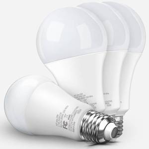 lot 8299 image: Super Bright LED Light Bulb, A21 25W High Output LED Bulbs 200-250 Watt Equivalent, 2800 Lumens, 5000K Daylight White E26 Porch Light Bulb, Perfect for Garage, No Flicker for Home Lighting, 4 Pack