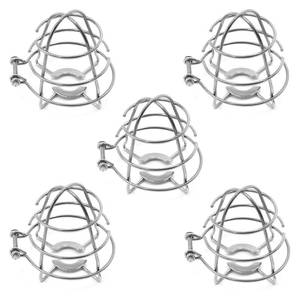 lot 8311 image: 5 Pack 12 Fire Sprinkler Head Guard Cage Protector Cover Fire Extinguishing System Sprinkler Protective Bracket