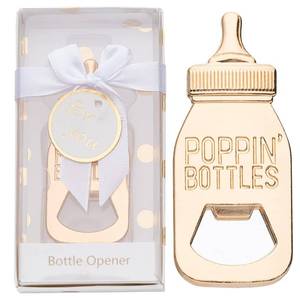 lot 9435 image: 24PCS Baby Bottle Openers for Baby Shower Favors,Gifts,Decorations,or Souvenirs for Guests with Gift Box,Popping Design for Boy or Girl