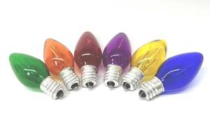 lot 10311 image: Sweet Online Deal Six Assort Colors Night Light Bulb 6PC