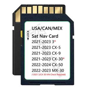lot 10318 image: Navigation SD Card Compatible with 2021-2023 3  CX-5  CX-9  CX-30, 2022-2024 CX-50, 2022-2023 MX-30, USACANMEX Maps