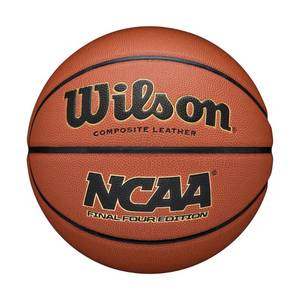 lot 13646 image: Wilson NCAA Final Four Edition IndoorOutdoor Basketball - Size 6 - 28.5, Brown