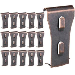 lot 14029 image: Brick Clips,16PCS Brick Hook Clips Hanging Outdoors for 2-14 to 2-38 High Bricks Heavy Duty Brick Hooks Hangers Wall Clips Hanging No Drill & Nails