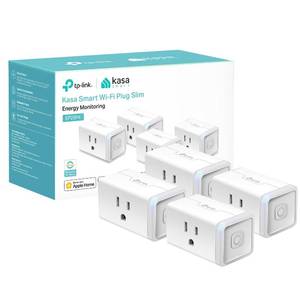 lot 14459 image: Kasa Smart Plug Mini 15A, Apple HomeKit Supported, Smart Outlet Works with Siri, Alexa & Google Home, UL Certified, App Control, Scheduling, Timer, 2.4G WiFi Only, 4 Count (Pack of 1) (EP25P4), White