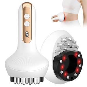 lot 15303 image: Lymphatic Drainage Massager & Anti Cellulite Massage Tool,New Smart Cupping Massager,Helps Reduce Stretch Marks & Cellulite,for Belly, Arms & Legs,Body Sculpting Machine with Heat & Vibration may be incomplete