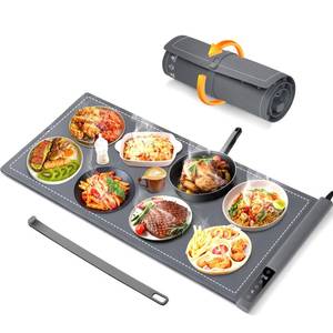 lot 15305 image: Warming Mat For Food Extra Large- 36x16 Electric Warming Trays for Buffets Party, Food Warmers For Thanksgiving, Christmas House Warming Gift, Portable Heating Mat with 9 Temp Settings & 6H Timer
