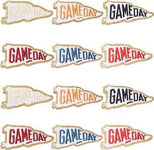 lot 14440 image: Embroidered game day Patches