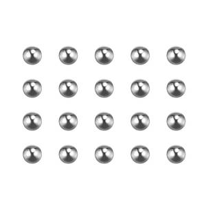 lot 2314 image: uxcell 600pcs 5mm 201 Stainless Steel Bearing Balls G200 Precision