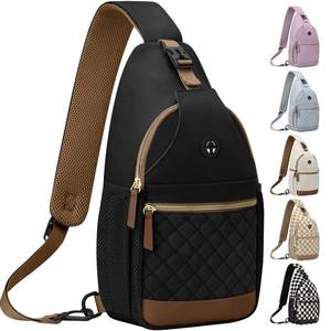 lot 2343 image: Vankor Small Crossbody Purses Bags for Women Men Travel, Chest Sling Bag Women Casual Cross Body Bag for Woman Sling Backpack Black