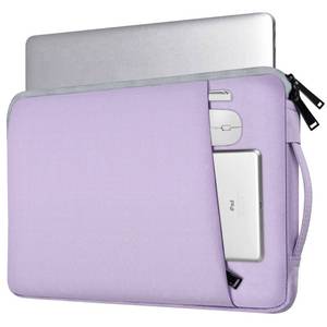 lot 2368 image: Laptop Sleeve 14 Inch Laptop Case Computer Bag for 15 inch New MacBook Air M4 A3241 M3 A3114 M2 A2941 2025-2023, Purple