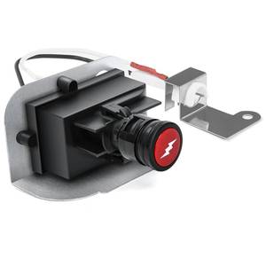 lot 2394 image: Hisencn 63788 Igniter Kit for Weber Q3200, Q320 Portable Grills, Electronic Igniter Kit for Weber Q 320 (2008) and Weber 3200 (2014) Series Gas Grills, Grill Igniter and Electrode Ignition Kit