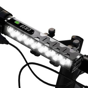lot 2426 image: 4800 Lumen Bike Lights, 4 Modes Bike Light for Night Riding, Rechargeable Bike Headlight, Waterproof Bicycle Light with High Beam and Low Beam, for Adult Kid Mountain Off-Road Cycling Commuting