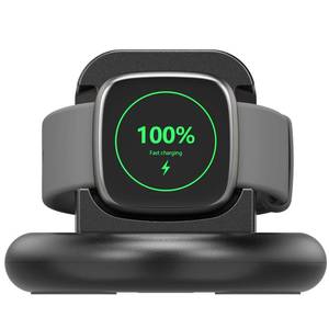 lot 2456 image: Vancle Charger for Fitbit Versa 43, Anti-Slip Charging Stand Dock with 4.4Ft USB Cable Cord for Sense 2Sense Smartwatch