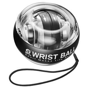 lot 2487 image: JIN BD Wrist TrainerStrengthener Gyro Ball Auto-Start Gyroscopic Forearm Exerciser for Strengthen Arms, Fingers, Wrist Bones and Muscles ��Black Without Light��
