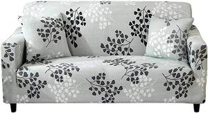 lot 3472 image: HOOBUY Printed Sofa Cover Stretch Couch Covers Patterned Sofas Seater Slipcovers for 4 Cushion Couch Set YZQ (4 SeaterLarge 3 Seater)