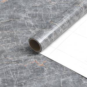 lot 4349 image: Yancorp 16x120 Granite Gray Contact Paper Marble Wallpaper Peel and Stick Countertops Backsplash for Kitchen Waterproof Renter Friendly Wallpaper Papel Tapiz para Pared