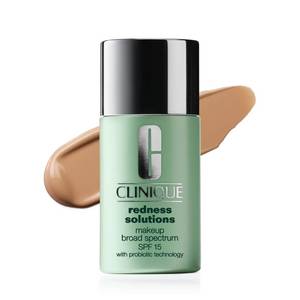 lot 4367 image: Clinique Redness Solutions Liquid Foundation Makeup Broad Spectrum SPF 15 With Probiotic Technology For Redness-Prone Skin Medium Coverage  Natural Finish, Calming Vanilla, 1 Fl Oz