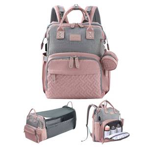 lot 5301 image: JOLLITO Baby Diaper Bag Backpack with Changing Station, Large Capacity, Stroller Straps and USB Charging Port, Baby Registry Search for Boys & Girls