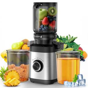 lot 5337 image: Juicer Machines, Cold Press Juicer with Wide Chute, Slow Masticating Juicers, High Juice Yield for Leafy Greens, Fruits & Vegetables, Easy to Clean