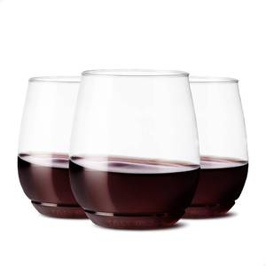 lot 5343 image: TOSSWARE POP 14oz Vino SET OF 12, Recyclable, Unbreakable & Crystal Clear Plastic Wine Glasses, 12 Count (Pack of 1)