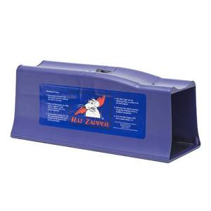 lot 6343 image: Victor Rat Zapper Classic Indoor Electronic Mouse and Rat Trap - 1 Electric Trap - RZC001-4 - Kill Up To 20 Rats - Easy to Use - LED Light Catch Alerts - Humanely Kill Mice and Rats - No See, No Touch