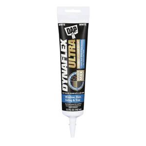 lot 6352 image: DAP Dynaflex Ultra Advanced Exterior Sealant, White, 5.5 Oz (7079818208)