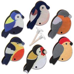 lot 6379 image: Sunnychicc 6 Pieces Christmas Birds Kitchen Sponges Fun Non-Scratch Scrub for Washing Dishes Pots Pans and Household Cleaning Supplies for Dishes Furniture Christmas Kitchen Gifts