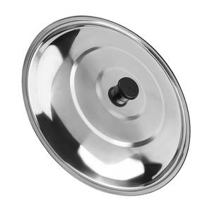 lot 6397 image: Stainless Steel Pot Lid With Knob, 12 13 14 15 Multi Size Pot Lid, Cast Iron Skillet Lid, Cooking Pot Pan Frying Pan Cover, Kitchen Cookware Accessories, Dishwasher Safe(36cm14)