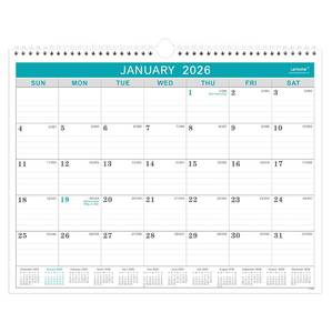 lot 6441 image: Calendar 2026, 12 Months from January 2026 to December 2026,11.5 x 14.6, with Julian Date