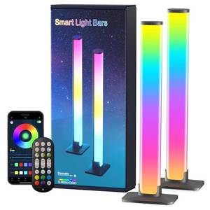 lot 6456 image: Barhootao RGB Light Bar,Smart LED Light Bar for Room,16 Million Colors,Three Control Modes,Dynamic Music Sync Mode,213 Preset Modes,USB Interface��Without Adapter��