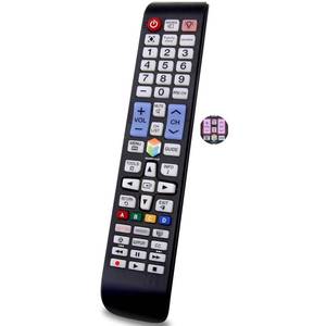 lot 6463 image: MYHGRC-Replacement Samsung Backlit TV Remote Control for All Samsung LED Smart TVs with Netflix, Prim Video, Smart Hub Button