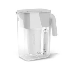 lot 7672 image: Culligan with ZeroWater Technology 12-Cup Water Filter Pitcher �� Includes 5-Stage Advanced Water Filter, IAPMO Certified to Reduce Lead, Total PFAS (Forever Chemicals), Mercury, Fluoride, and Chlorine