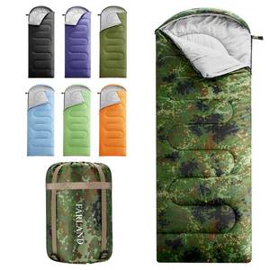 lot 7675 image: FARLAND Sleeping Bags 30�� for Adults Teens Kids with Compression Sack Portable and Lightweight for 3-4 Season Camping, Hiking,Waterproof, Backpacking and Outdoors