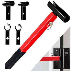 lot 7686 image: NewBEP 4 in 1 Hinge Door Hinge Adjustment Tool - Hinges Gap Adjusting Wrench Kit with Rubber Grip for Easy Adjustments Gap Tool Included