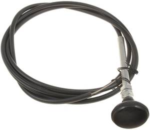 lot 7705 image: Dorman 55197 Control Cables With 2 In. Black Knob, 8 Ft. Length Universal Fit