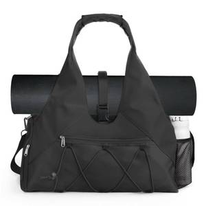 lot 8051 image: Forestfish Gym Bag For Women With Yoga Mat Holder & Shoe Compartment & Wet Dry Storage Pocket & Adjustable Strap